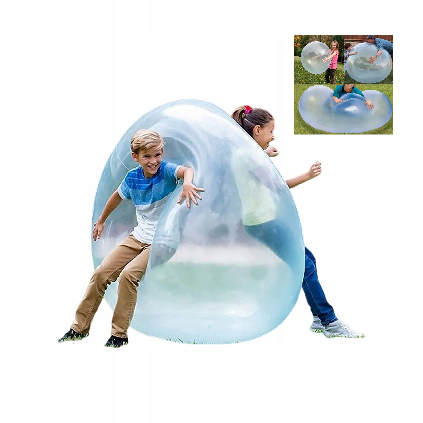 120 cm MODRÁ Super veľkosť Bubble Ball Toy pre dospelých